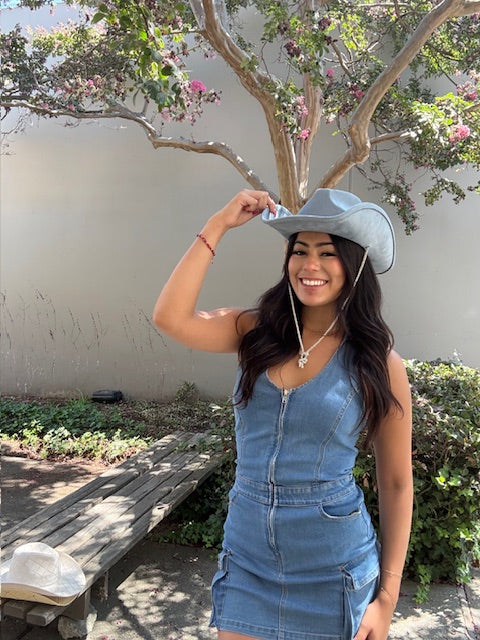 The Country Chic Halter Top Denim Dress* Identity Boutique The Country Chic Halter Top Denim Dress* Identity Boutique