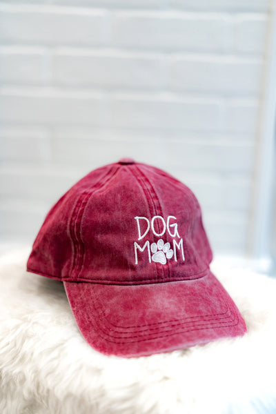 Dog Mom With Paw Dad Hat