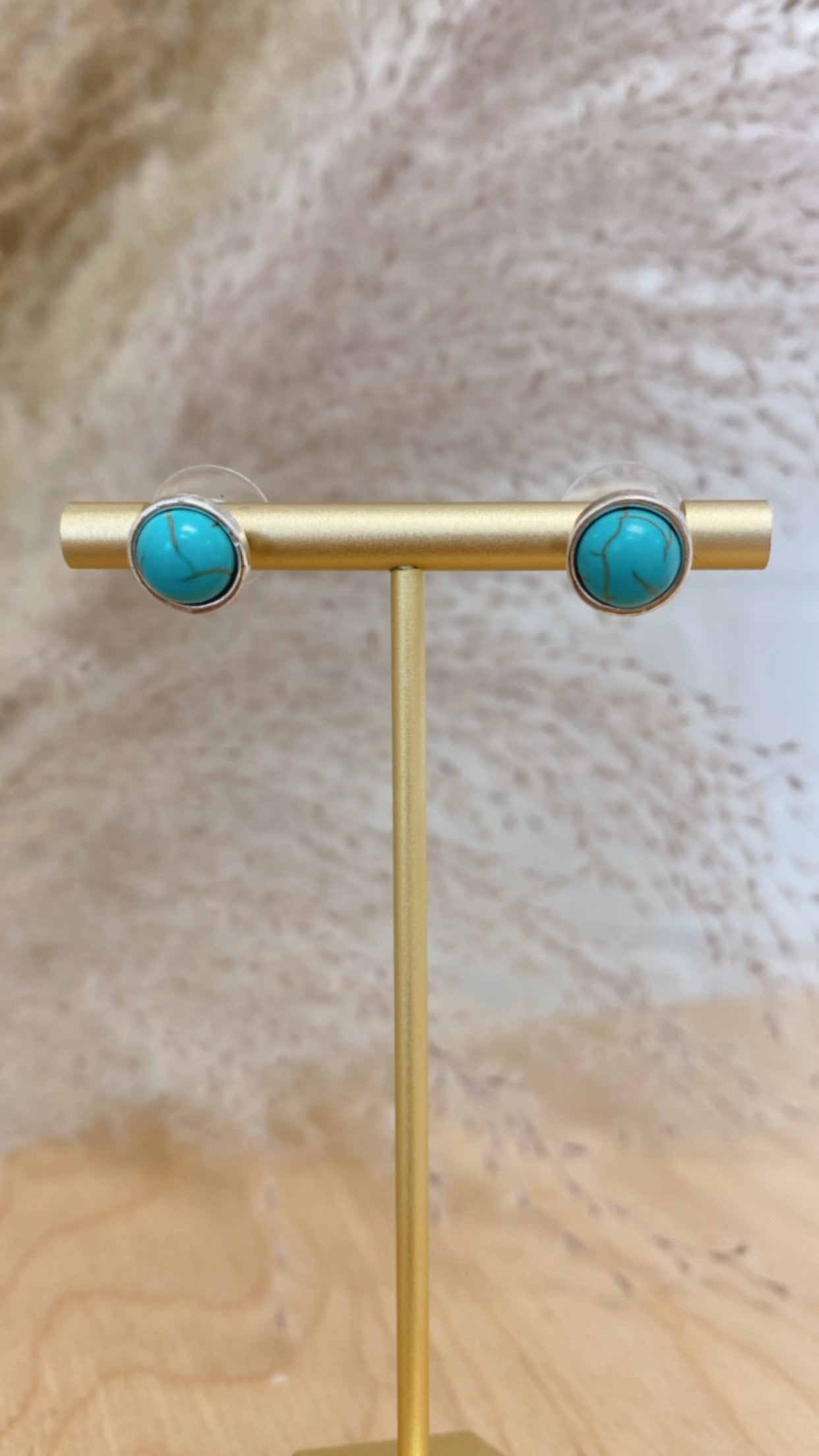 Turquoise Stud Earrings- FRIDAY FINAL FAV- LAST ONE!