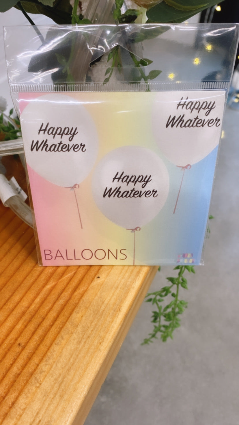 Happy Whatever Balloon Pack (Pack Of 3)