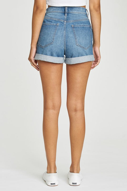 Valley Girl High Rise Mom Shorts