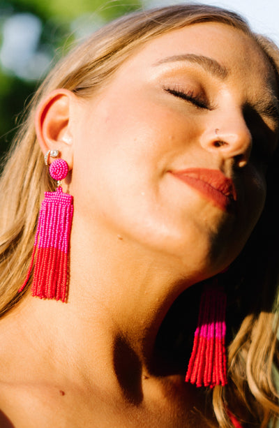 Rose Picnic Earrings
