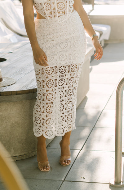 White Lotus Skirt