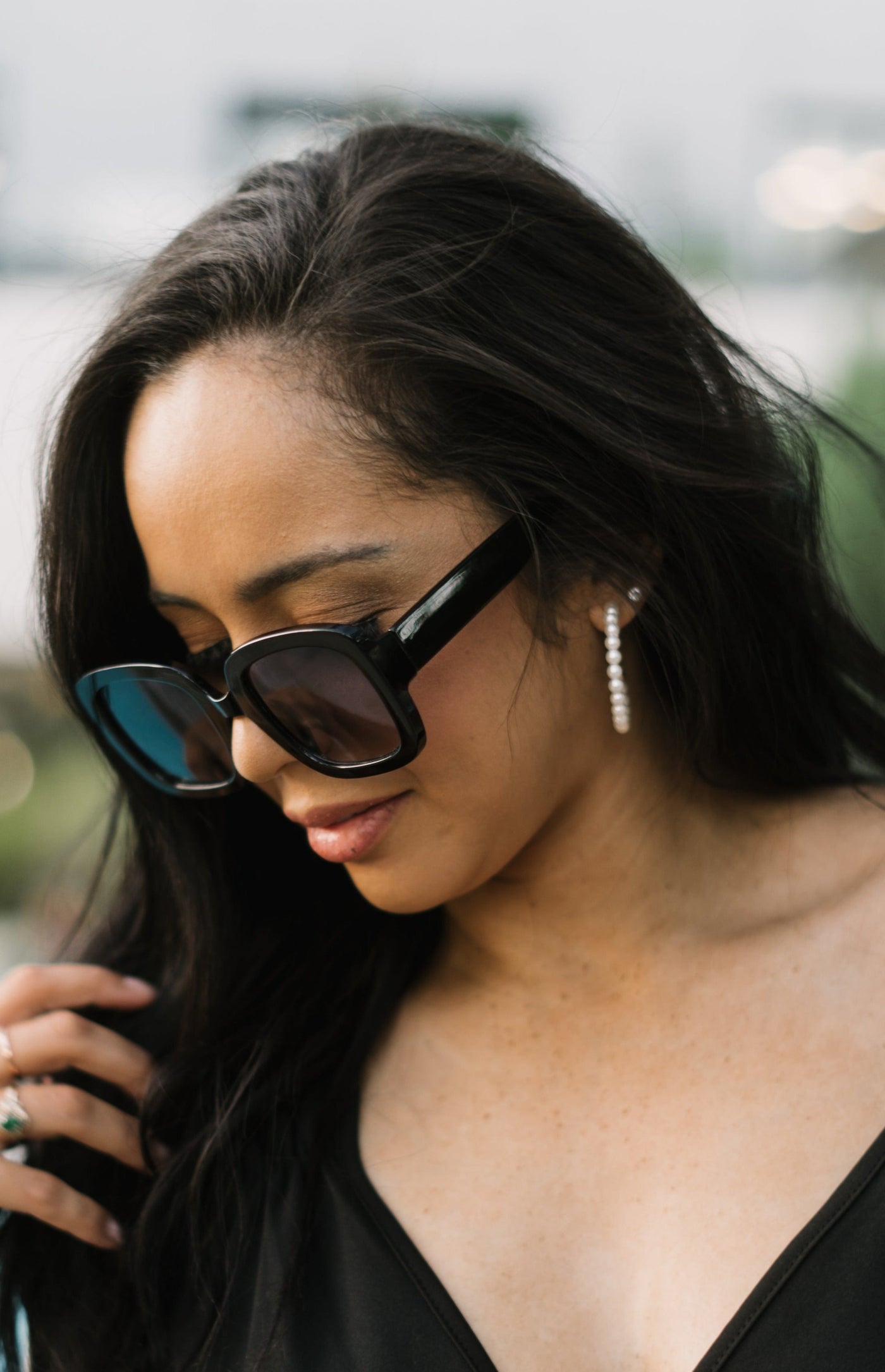 Bridgette Sunglasses In Black