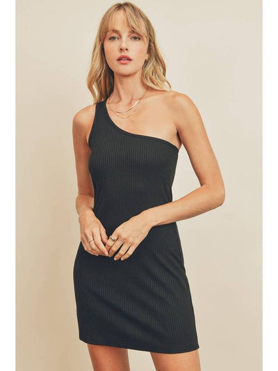 Alida One Shoulder Mini Dress