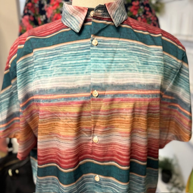 Fiesta Short Sleeve Button Up