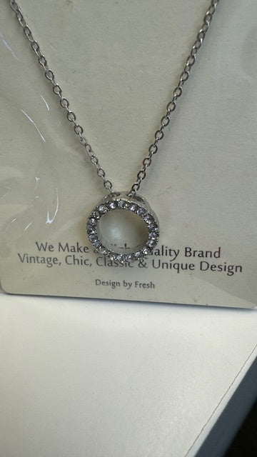 Halo Charm Necklace