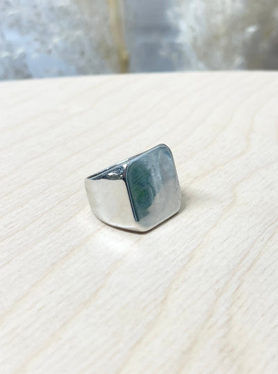 Polished Square Ring