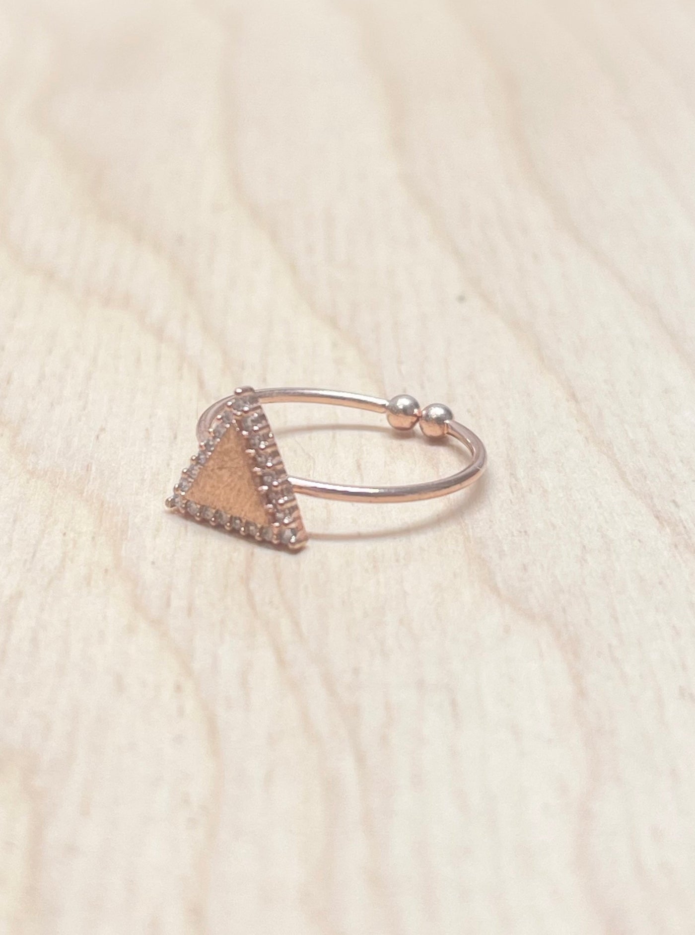 Triangle Prism Ring