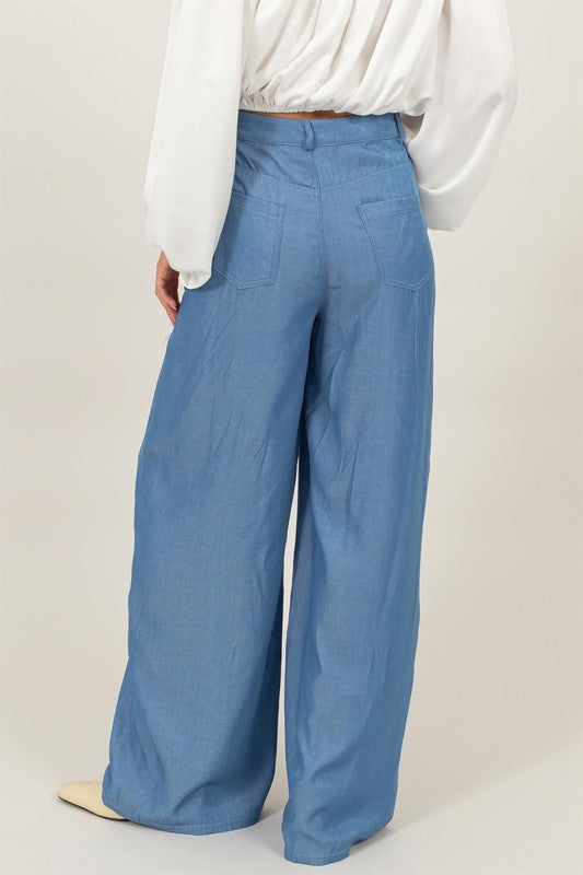 Identity Biz High Waist Woven Pants