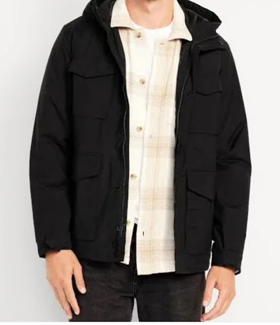 Neko Utility Jacket in Black