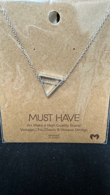 Triangle Swing Necklace