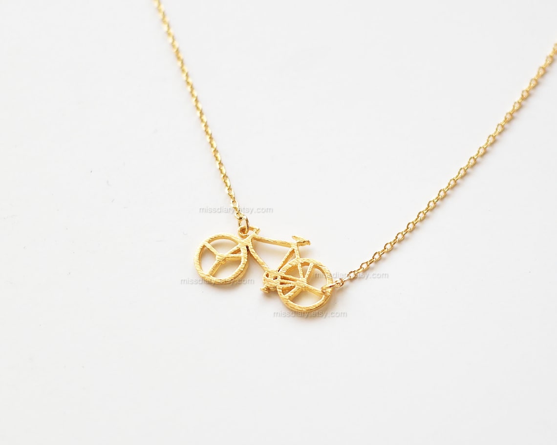 Bike Charm Necklace