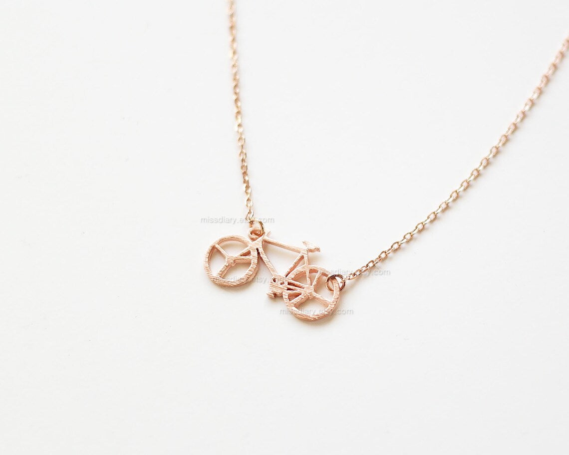 Bike Charm Necklace