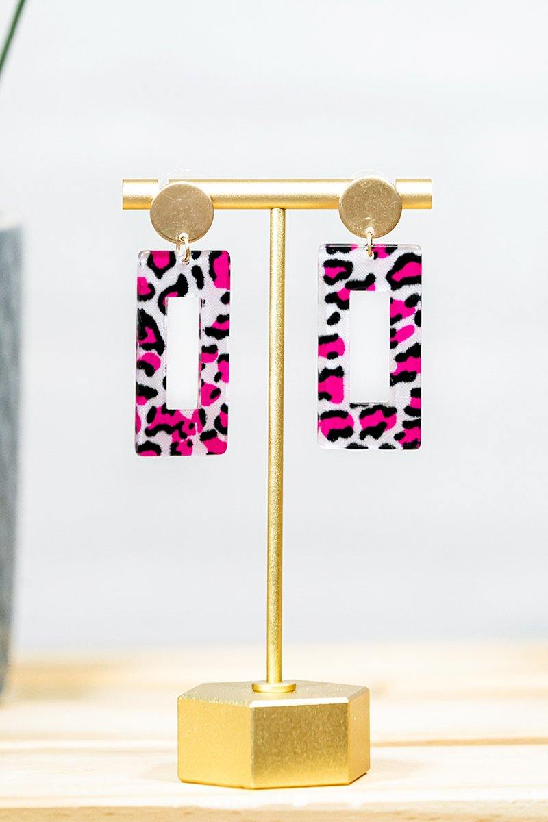Pink Panther Earrings - Identity Boutique