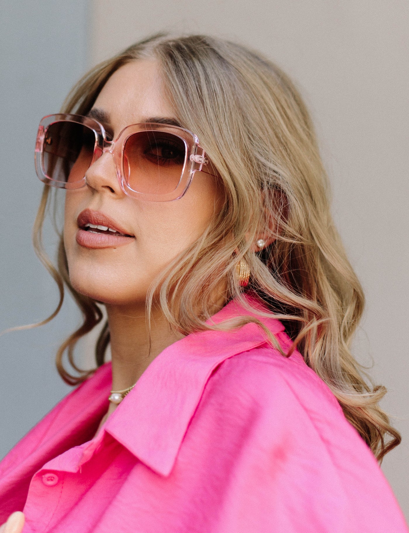 Bridgette Sunglasses In Pink