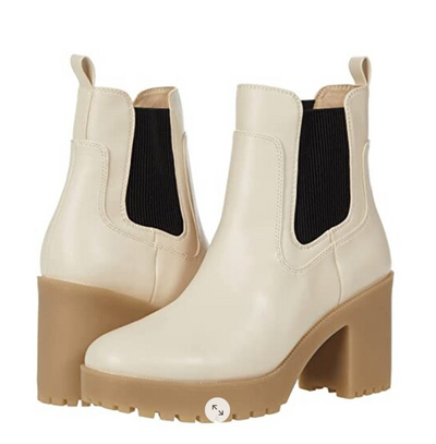 Good Day Chelsea Boot in Cream - By Chinese Laundry