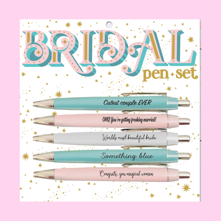 Bridal Pen Set (Pack Of 5)