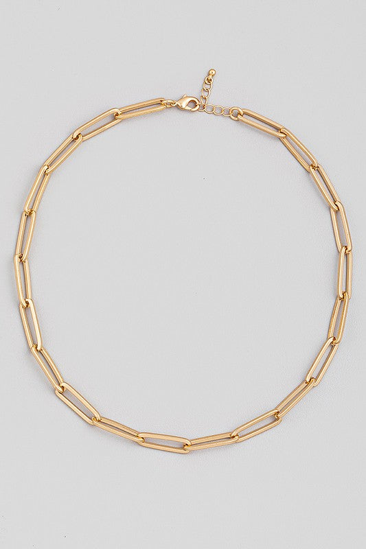 Classic Chain Link Necklace