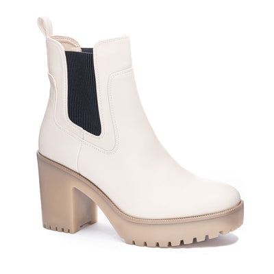Good Day Chelsea Boot in Cream - By Chinese Laundry