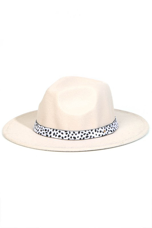 Classic Panama Animal Trim Fedora