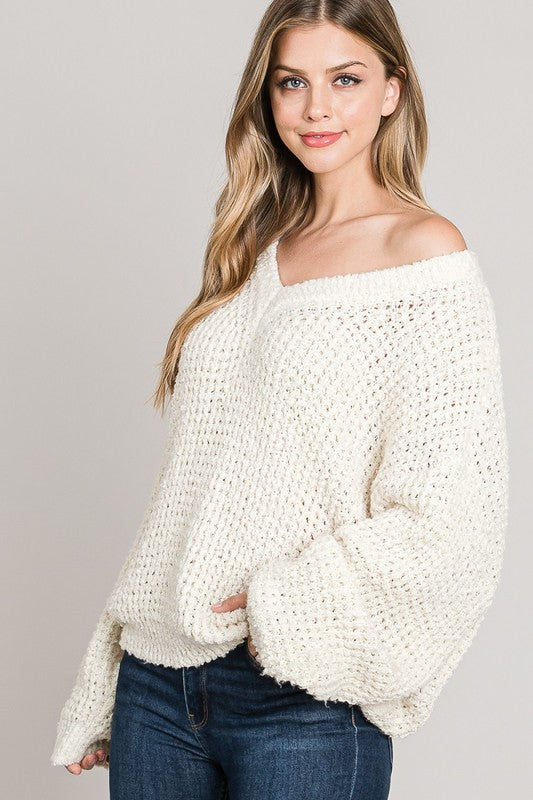 Annie Sweater in Cream