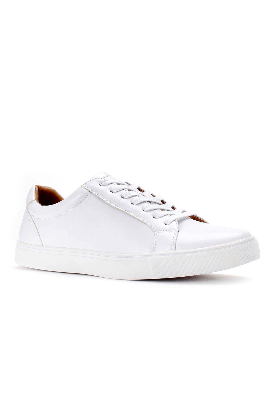 Jaxson White Low Top Sneaker - Identity Boutique